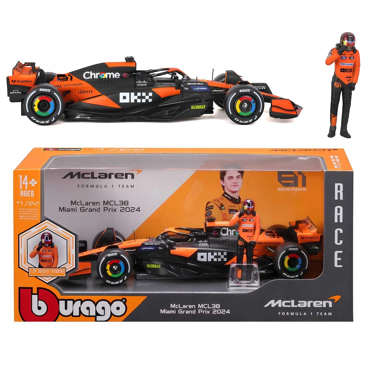 1-24-formula-1-mclaren-mcl38-miami-grand-prix-2024-40281217-sw1200sh1200 1:24 Formula 1 McLaren MCL38 Miami Grand Prix 2024 - Görsel 1