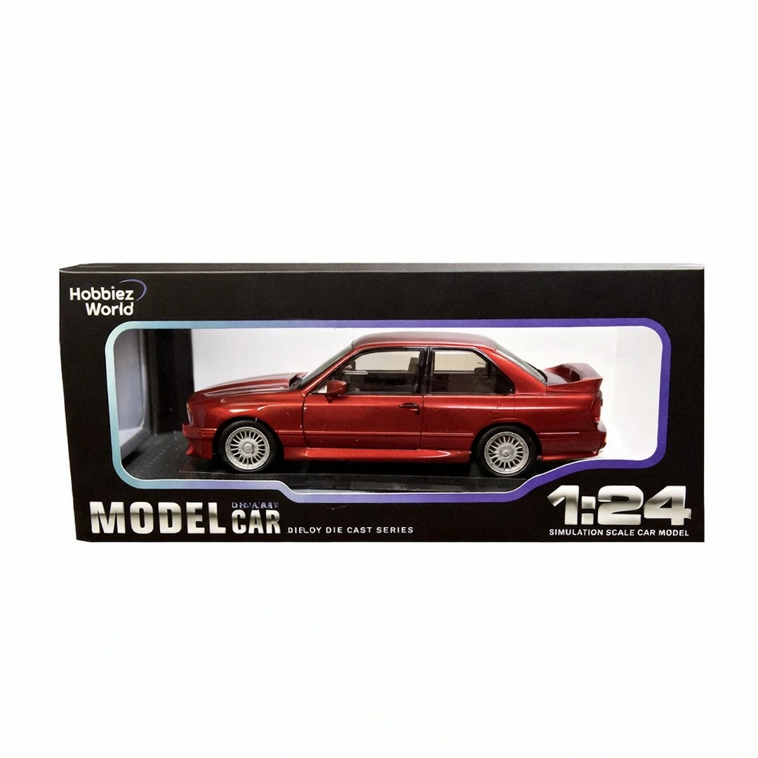 1-24-m3-red-model-araba-51563431-sw1080sh1080 1/24 M3 Red Model Araba - Görsel 1