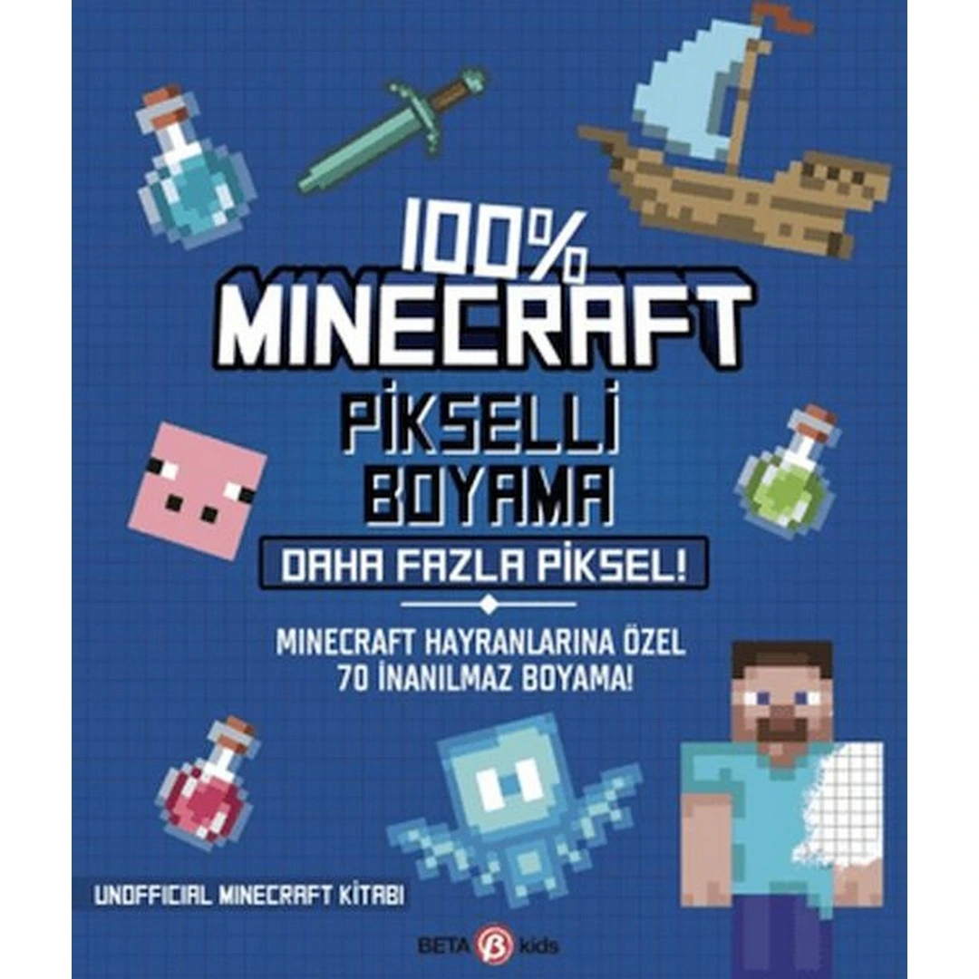 100-minecraft-pikselli-boyama-daha-fazla-piksel-34876294-sw1080sh1080 %100 Mınecraft Pikselli Boyama Daha Fazla Piksel - Görsel 1