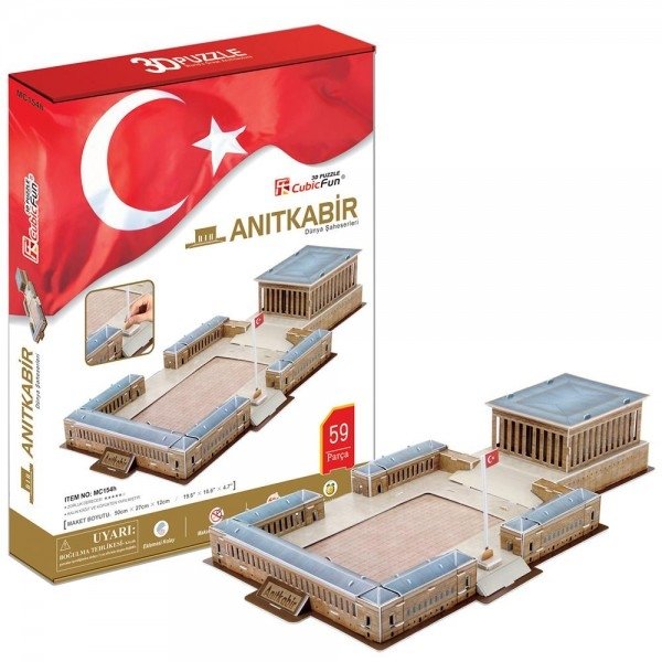5d223d884ff97-77233-1 Anıtkabir 3D Puzzle - Görsel 1