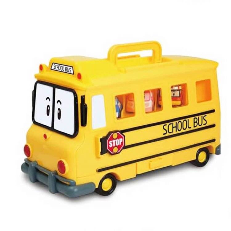 5d224015086e8-93841-1 Robocar Poli Okul Otobüsü - Görsel 1
