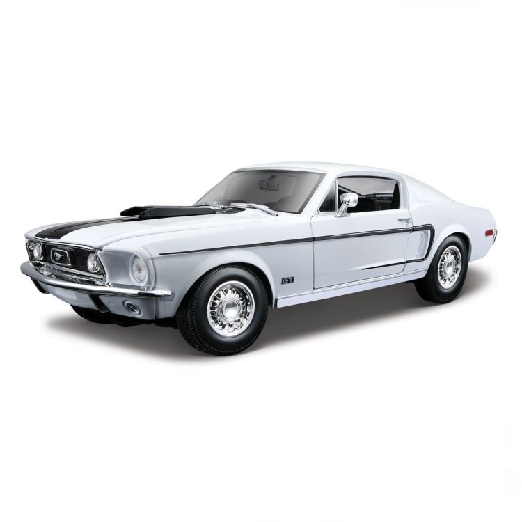 5d22402a0fd7d-67759-1 1:18 1968 Ford Mustang GT Cobra Jet - Görsel 1