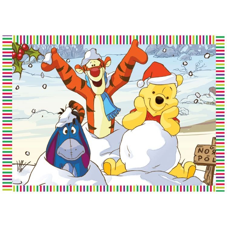 5d2241efef967-52383-1 100 Parça Winnie The Pooh Puzzle - Görsel 1