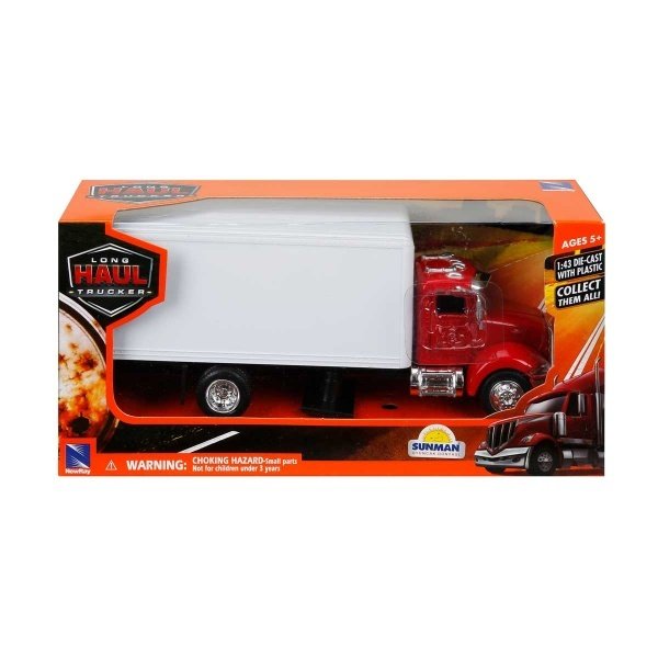5dd2a422bd8fb-16638 Sunman 1:43 Long Haul Short Truck Peterbilt 335 Araçlar - Görsel 1