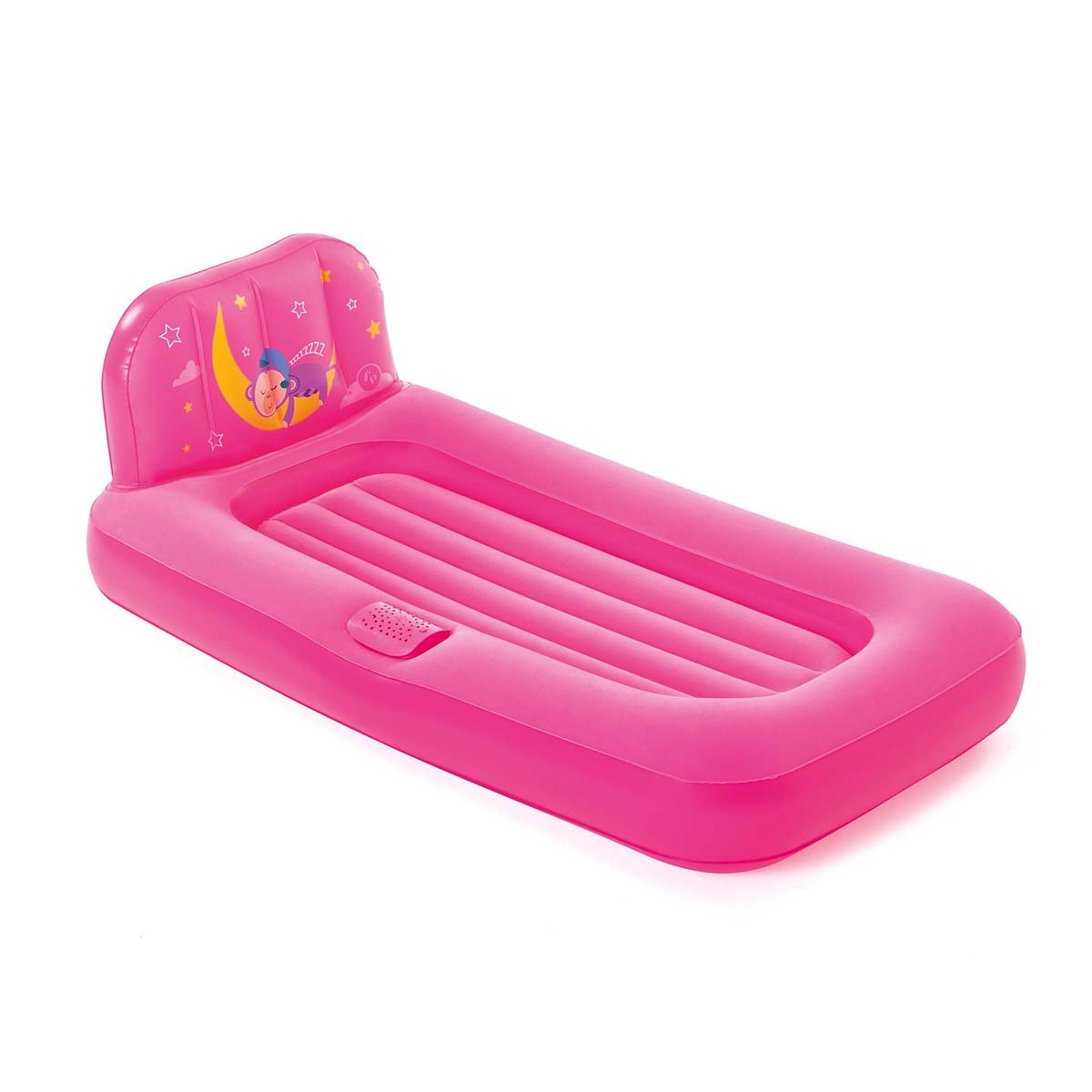 5f12a355e5af4-24734 Bestway Fisher Price Pembe Çocuk Yatağı - Görsel 1