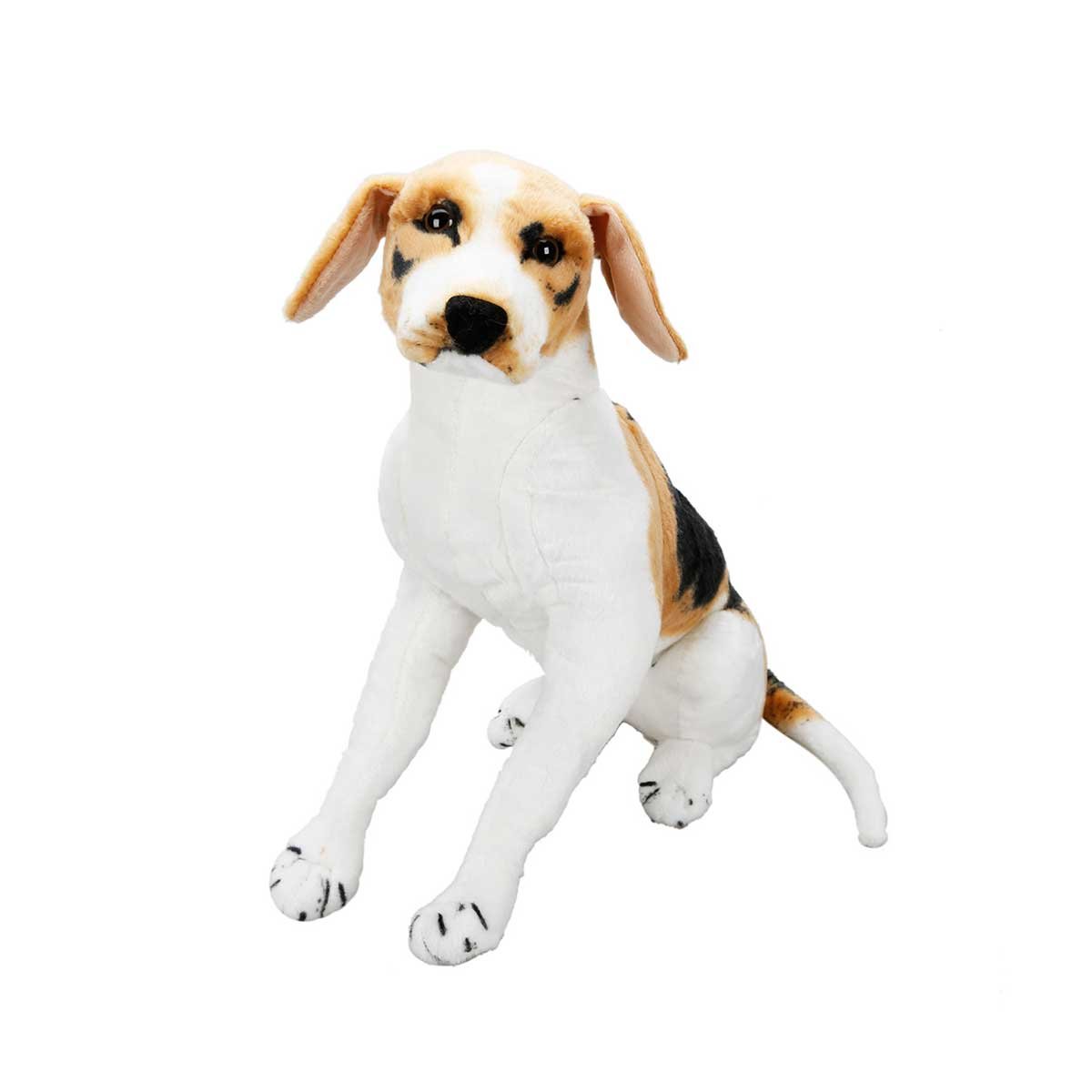 5f8eebe60415e-28501 Sunman Oturan Beagle Peluş 68 cm. - Görsel 1