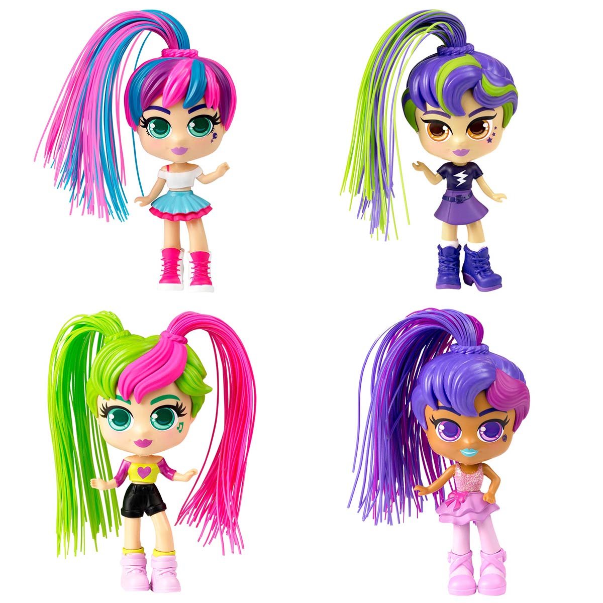 6038f1226e640-34126 Silverlit Curli Girls Bebek - Görsel 1