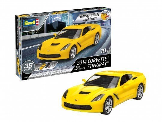 605ddcc56bb35-35279 Revell 2014 Corvette Stingray - Görsel 1