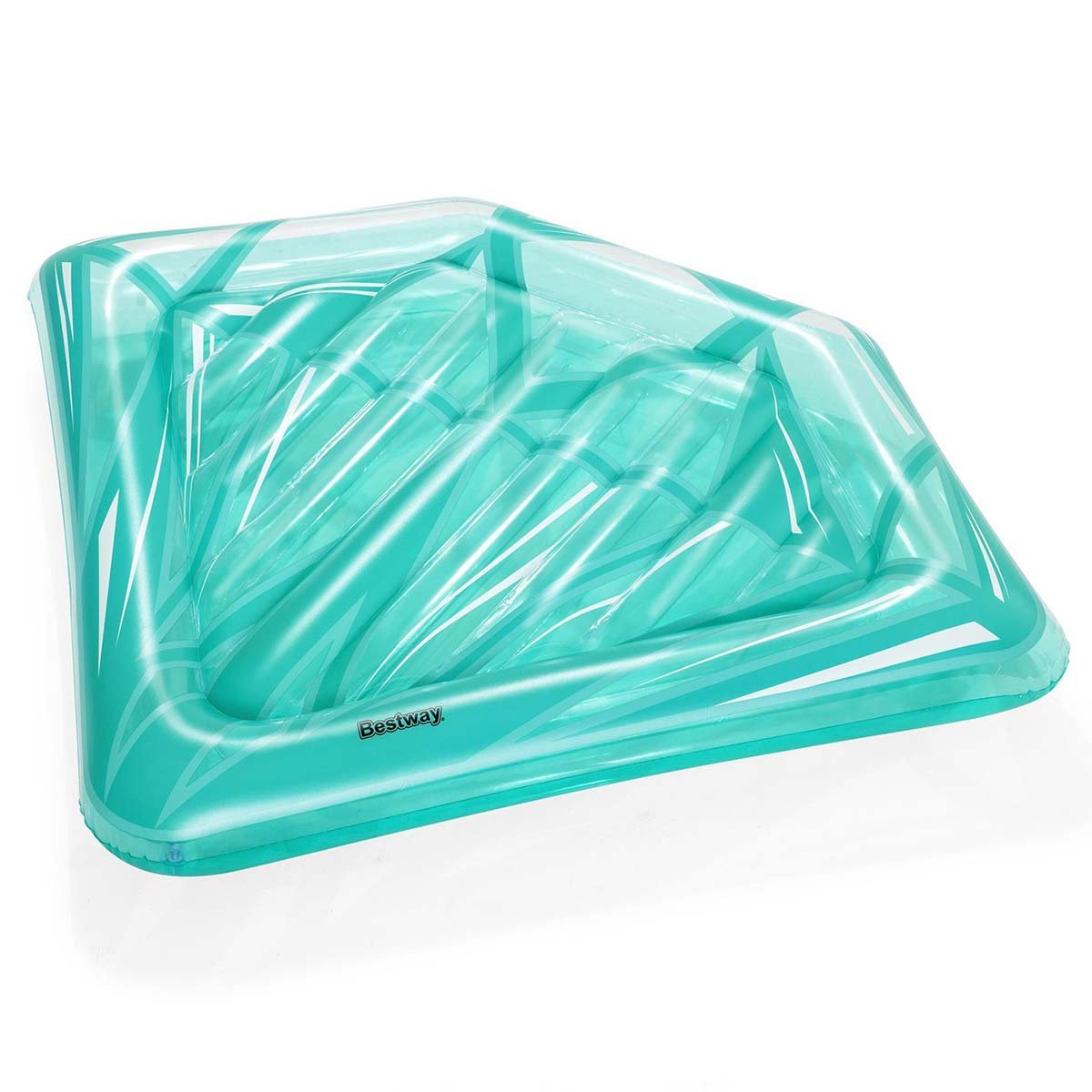606491577d59f-35733 Bestway Float'n Fashion Mücevher Şişme Yatak 193 x 145 cm - Görsel 1