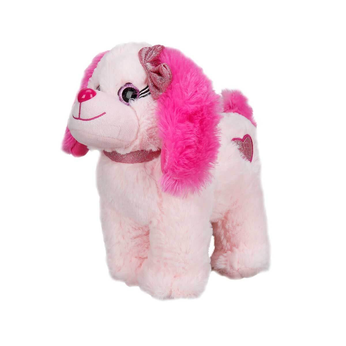 608026b8855c7-36357 Renkli Peluş Köpek 25 cm - Görsel 1