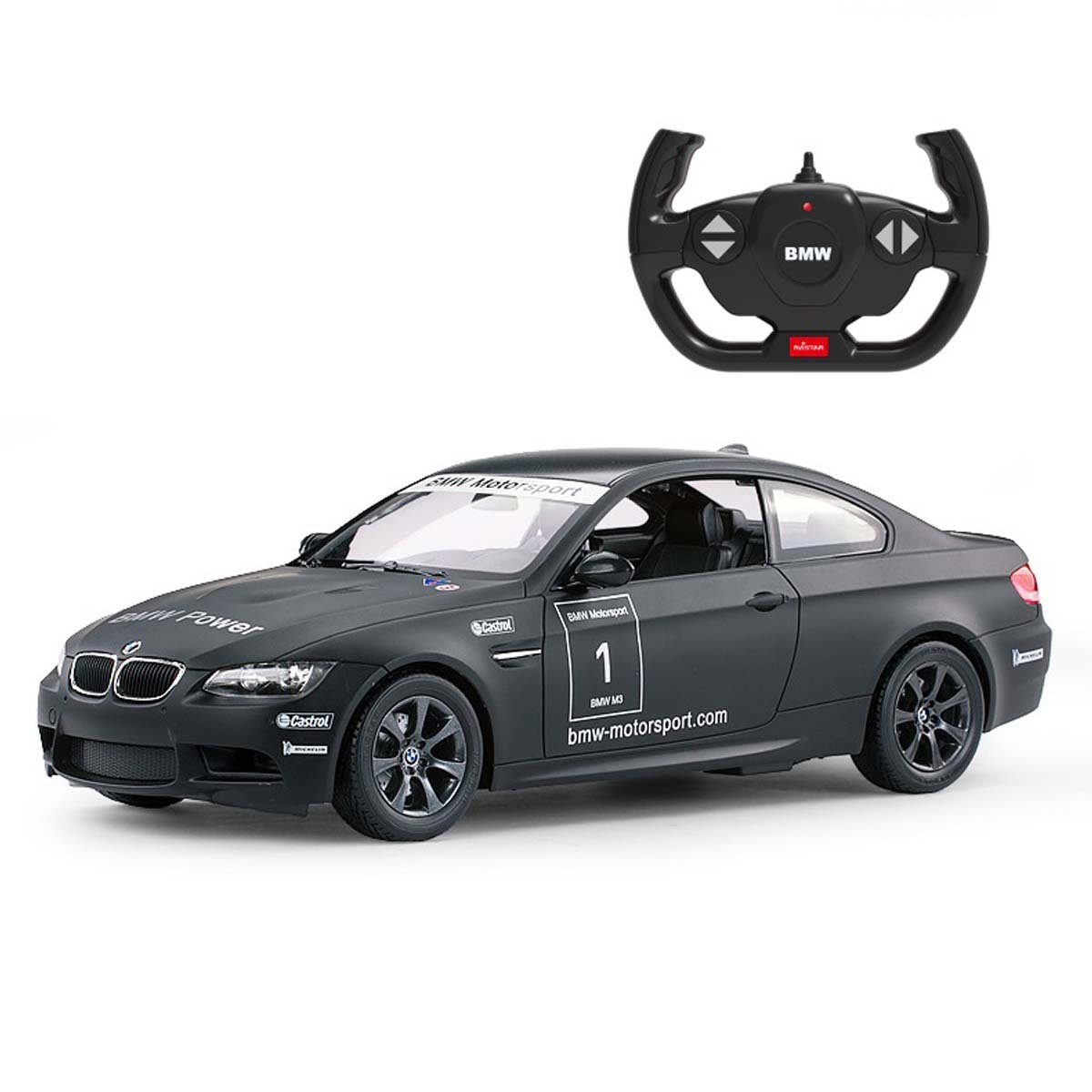 6087f96b5e76f-36527 Rastar 1:14 BMW M3 Uzaktan Kumandalı Araba - Görsel 1