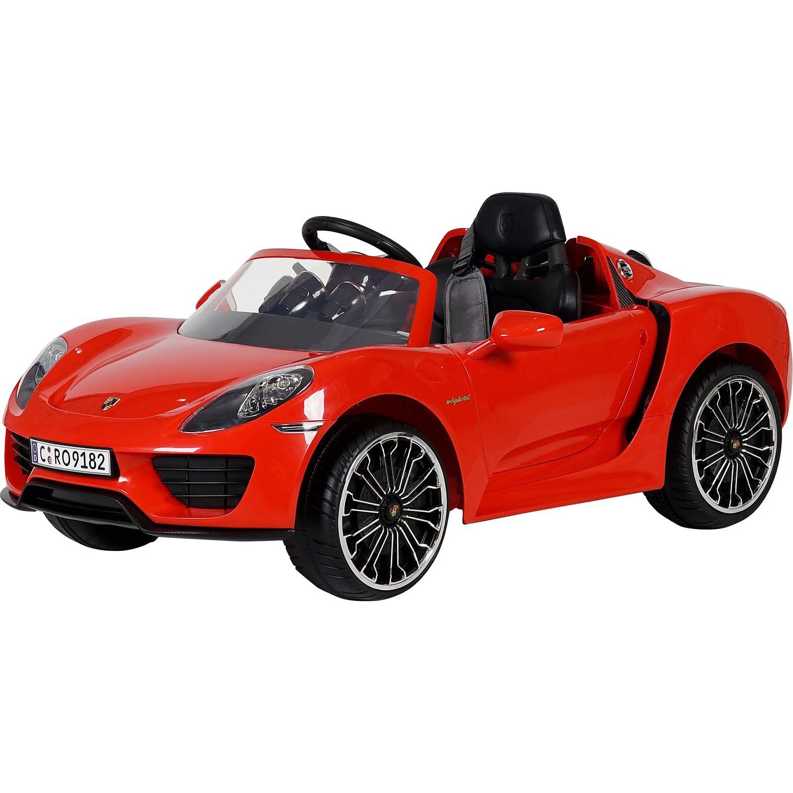 60abc872ee537-37085 Rollplay Porsche 918 Spyder Uzaktan Kumandalı Araba Kırmızı W418QHG4 - Görsel 1