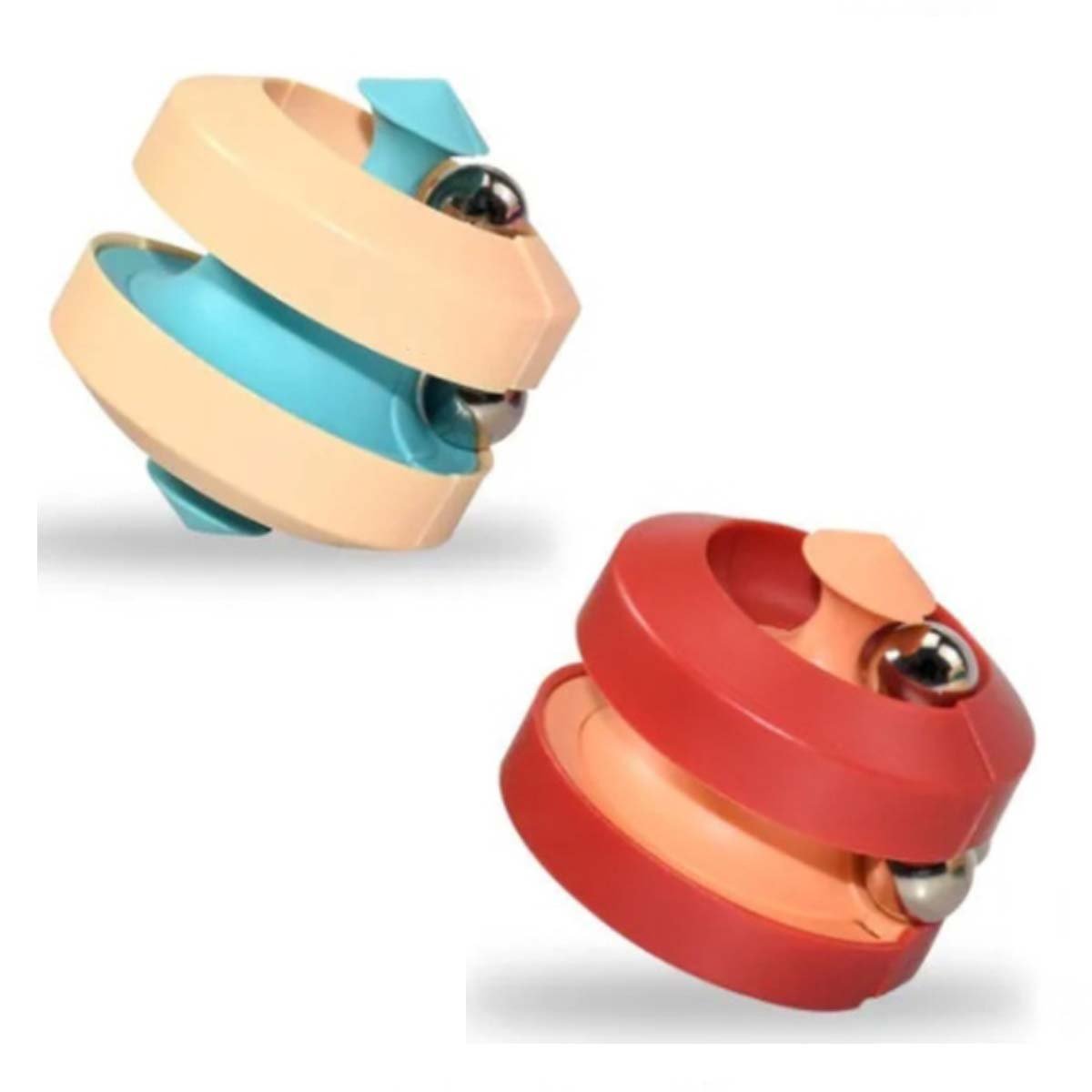 610bf365440e8-40513 Fidget Spinner Pinball Parmak Üstü Yaratıcı Stres Oyuncağı - Görsel 1
