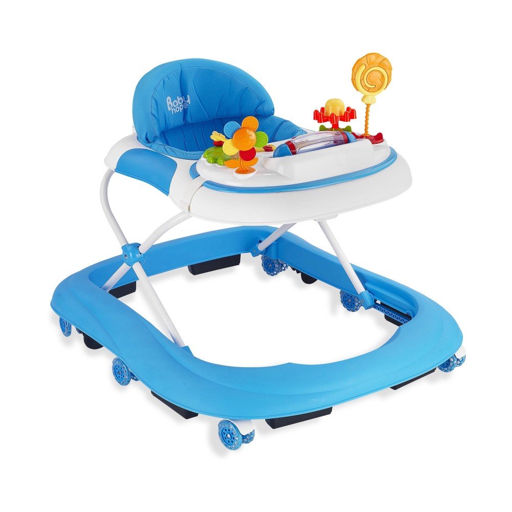 61210004d4ec8-41312 Babyhope 213 Star Yürüteç Mavi - Görsel 1