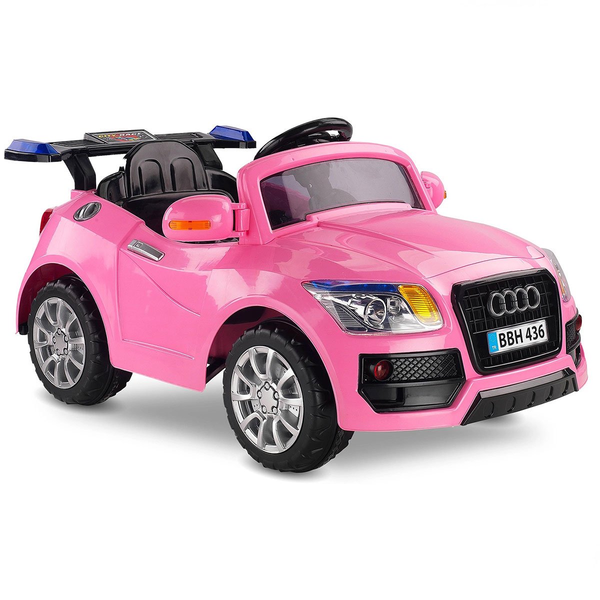 612e36a1cd4b8-41871 436 Audi 12V Pembe Akülü Araba - Görsel 1
