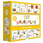 Zıt Kavramlar Eğitici Oyun Kartları