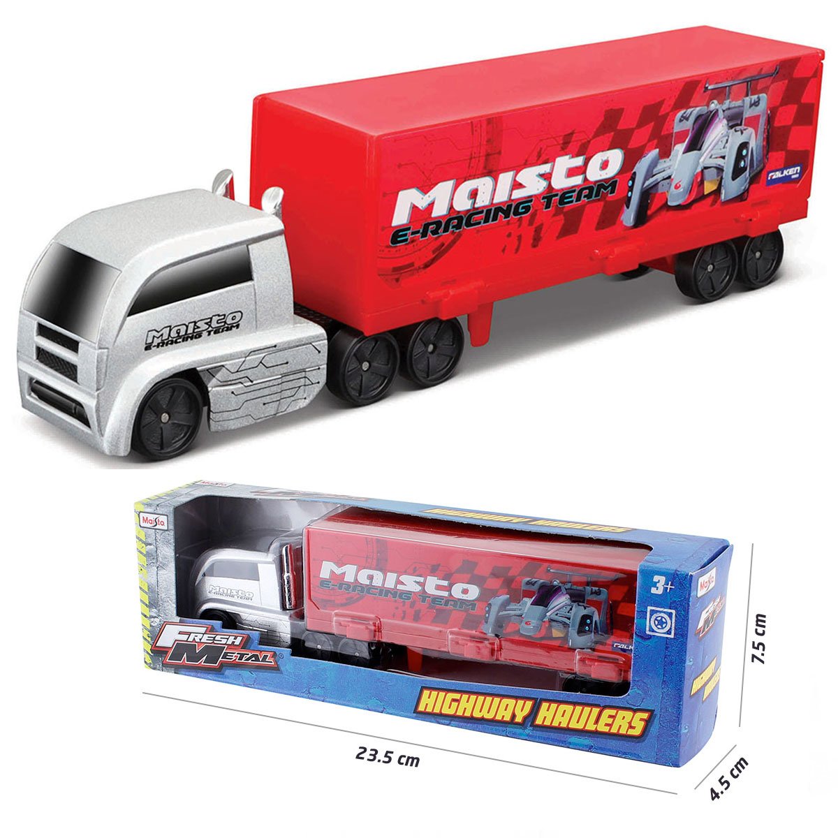 620cabcb72274-47044 Maisto Fresh Metal Taşıyıcı Tır 11021 - Görsel 1