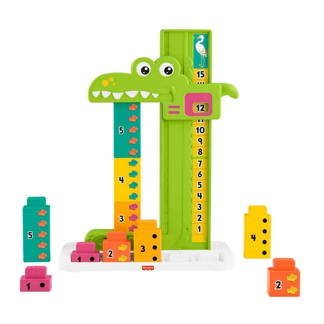 698dbc0eefe46-13180657-sw1080sh1080 Fisher Price Matematikçi Timsah - Görsel 1