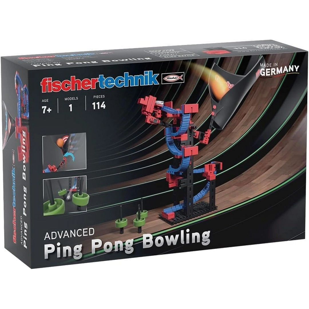 699f06fdbb24a-74956914-sw1080sh1080 Fischertechnik Ping Pong Bowling Yapım Oyuncağı 114 Parça - Görsel 1