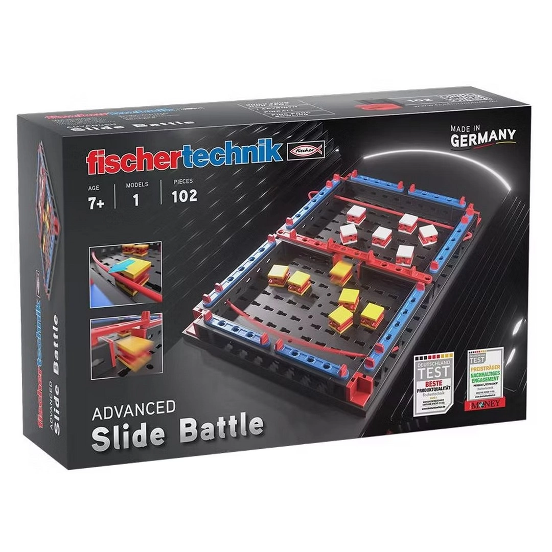 699f077e8077f-28921918-sw1080sh1080 Fischertechnik Slide Battle Yapım Oyuncağı 102 Parça - Görsel 1