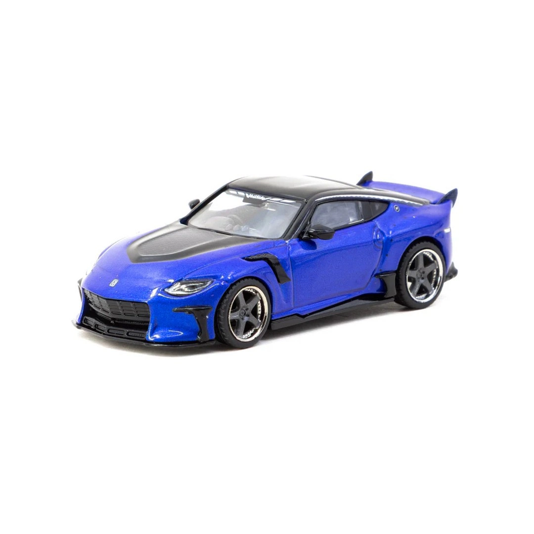 69a2854eda07e-88716876-sw1080sh1080 Tarmac Works 1/64 Nissan VeilSide FFZ400 Fairlady Z Blue - Görsel 1