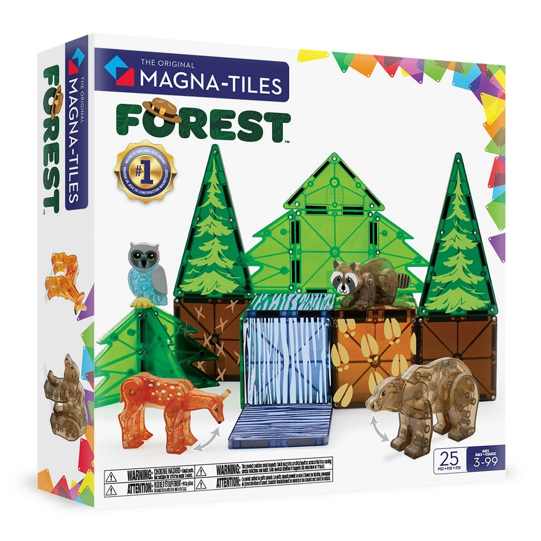 69b169059c068-82483514-sw1080sh1080 Magna Tiles Orman Hayvanları 25 Parça - Görsel 1