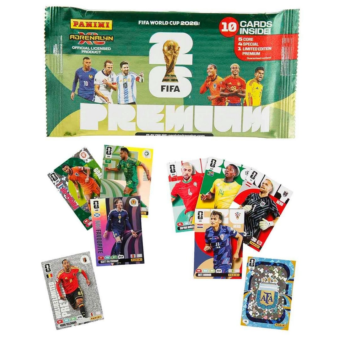 69b95ea8b0918-60944236-sw1080sh1080 FIFA World Cup 2026 Adrenalyn XL Premium Trading Card 10’lu Paket - Görsel 1