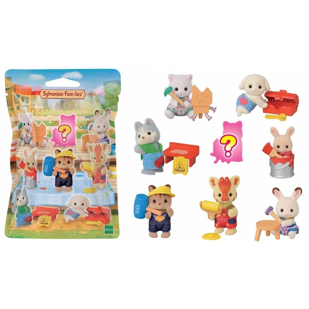 69c1351e7d4e3-47901298-sw1080sh1080 Sylvanian Families Bebek Minifigür Minik Ustalar Serisi - Görsel 1