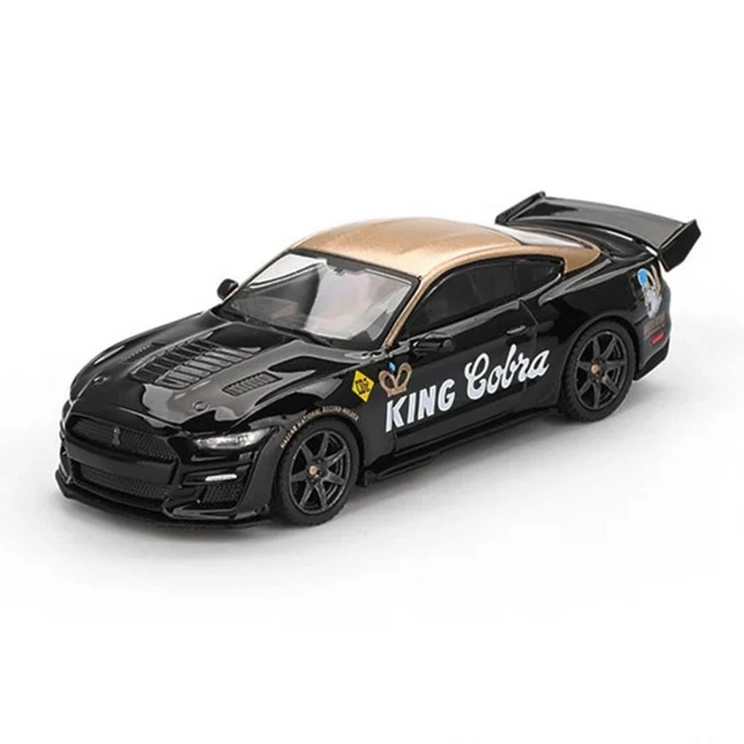 69cb5c07dbba3-54371732-sw1080sh1080 Mini GT 1/64 Shelby GT500 Dragon Snake Concept Black/Gold - Görsel 1