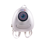 Zampago Big Eye Led Işıklı Çocuk Sırt Çantası-Beyaz