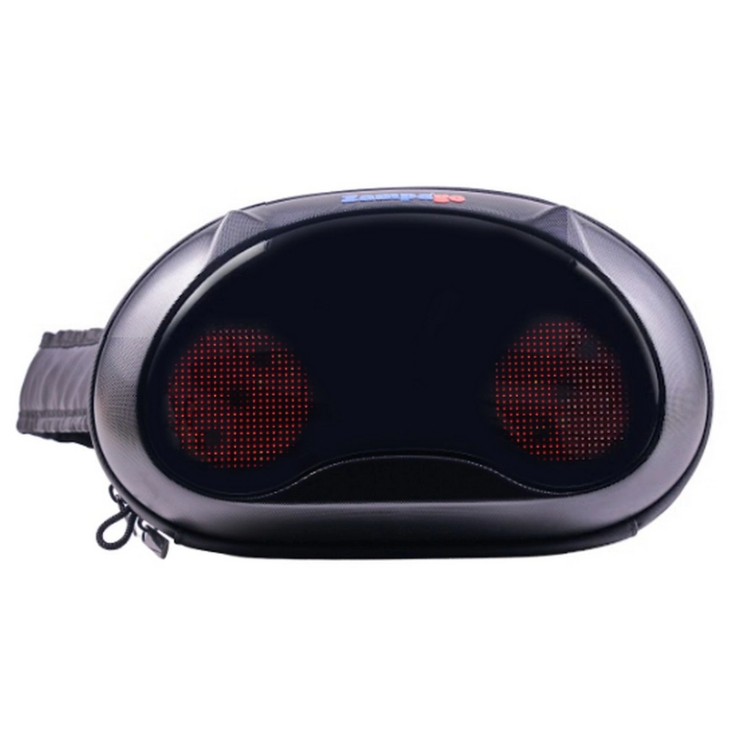 69d36d854b876-51918523-sw1080sh1080 Zampago Led Ekranlı Akıllı Bel Çantası Siyah - Görsel 1