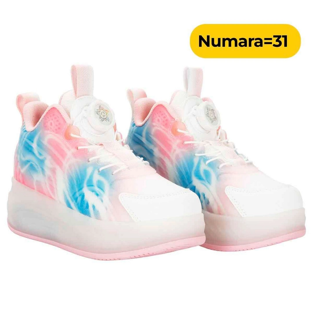 69f2fd513c232-95796484-sw1080sh1080 Rising Sports Işıklı Patenli Kız Spor Ayakkabı 31 Numara - Görsel 1