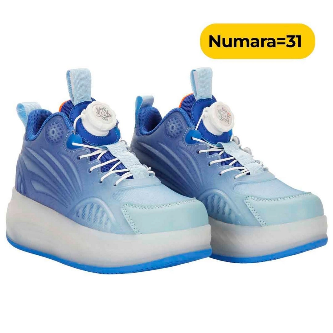 69f300ce36bc7-23952143-sw1080sh1080 Rising Sports Işıklı Patenli Erkek Spor Ayakkabı 31 Numara - Görsel 1