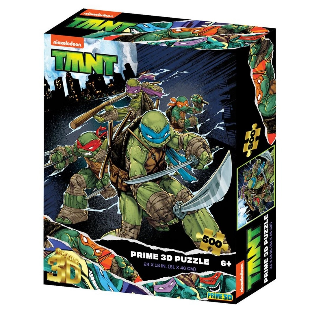 69f3120c13461-50567669-sw1080sh1080 Prime 3D - Ninja Kaplumbağalar 500 Parça Yetişkin Puzzle - Görsel 1