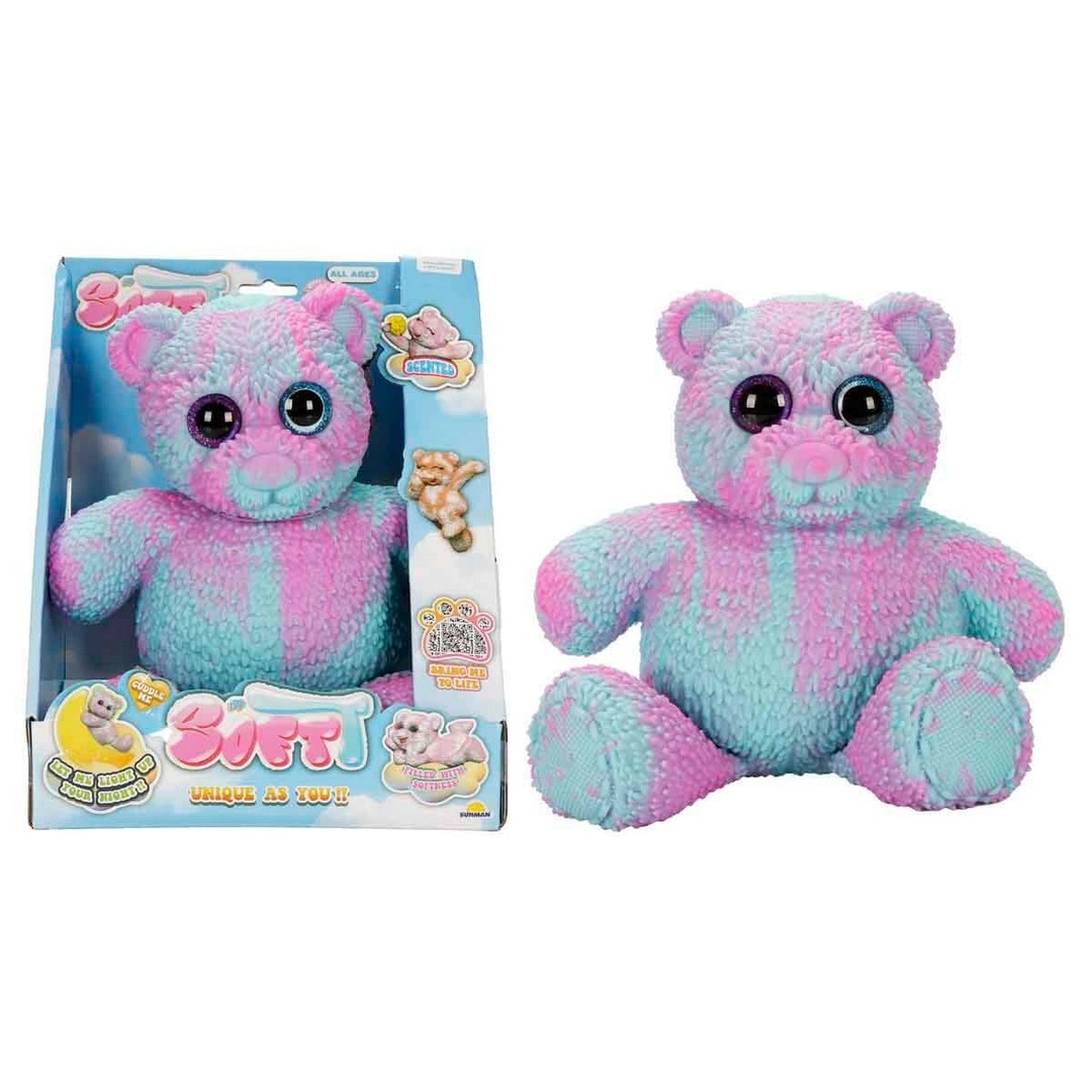 69f8b0a3d541a-91500089-sw1080sh1080 SoftT Karanlıkta Parlayan Deluxe Yumuşak Ayıcık - Görsel 1