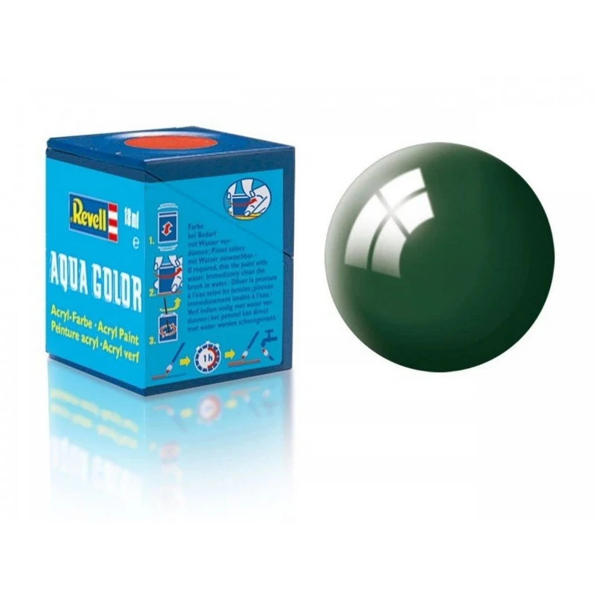 aqua-color-sea-green-gloss-boya-18-ml-5200992-sw1200sh1200 Aqua Color Sea Green - Gloss Boya- 18 ml - Görsel 1