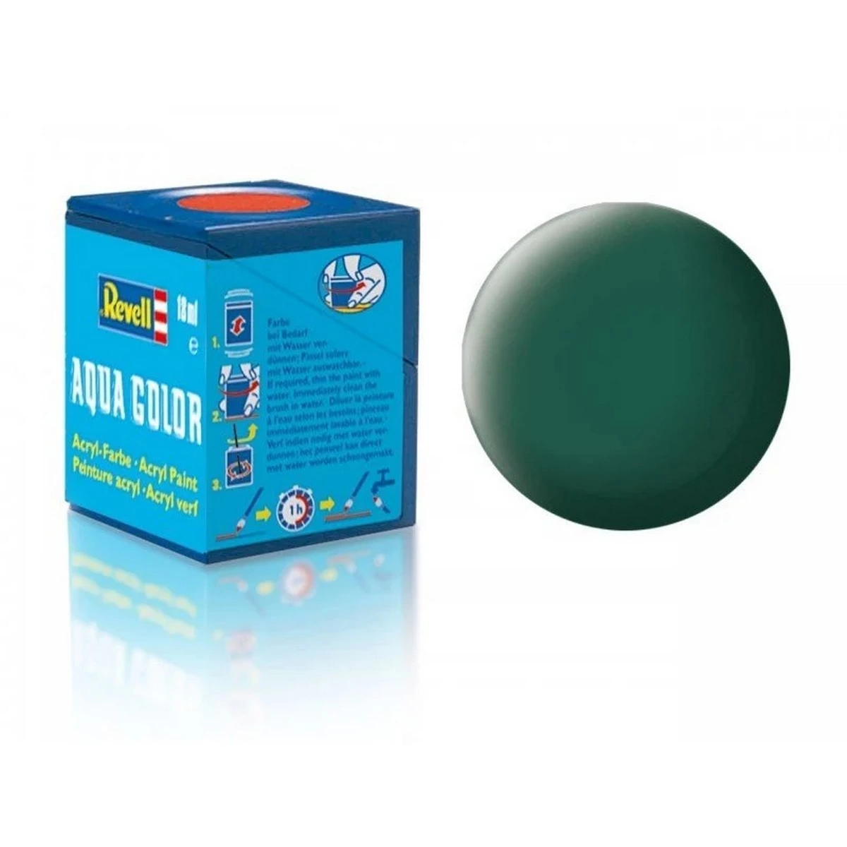 aqua-color-sea-green-mat-boya-18-ml-78559789-sw1200sh1200 Aqua Color Sea Green - Mat Boya- 18 ml - Görsel 1