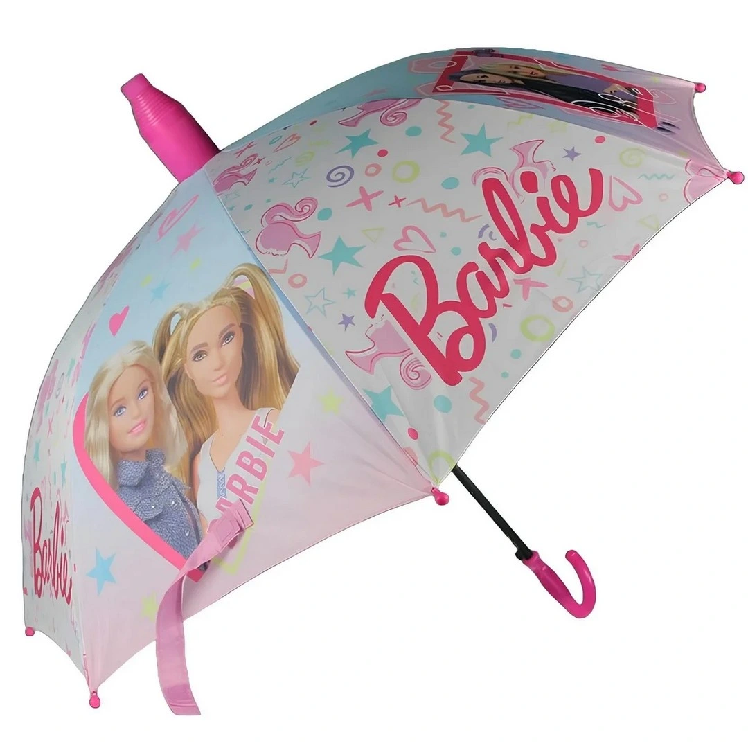 barbie-lisansli-semsiye-42577386-sw1080sh1080 Barbie Lisanslı Şemsiye - Görsel 1