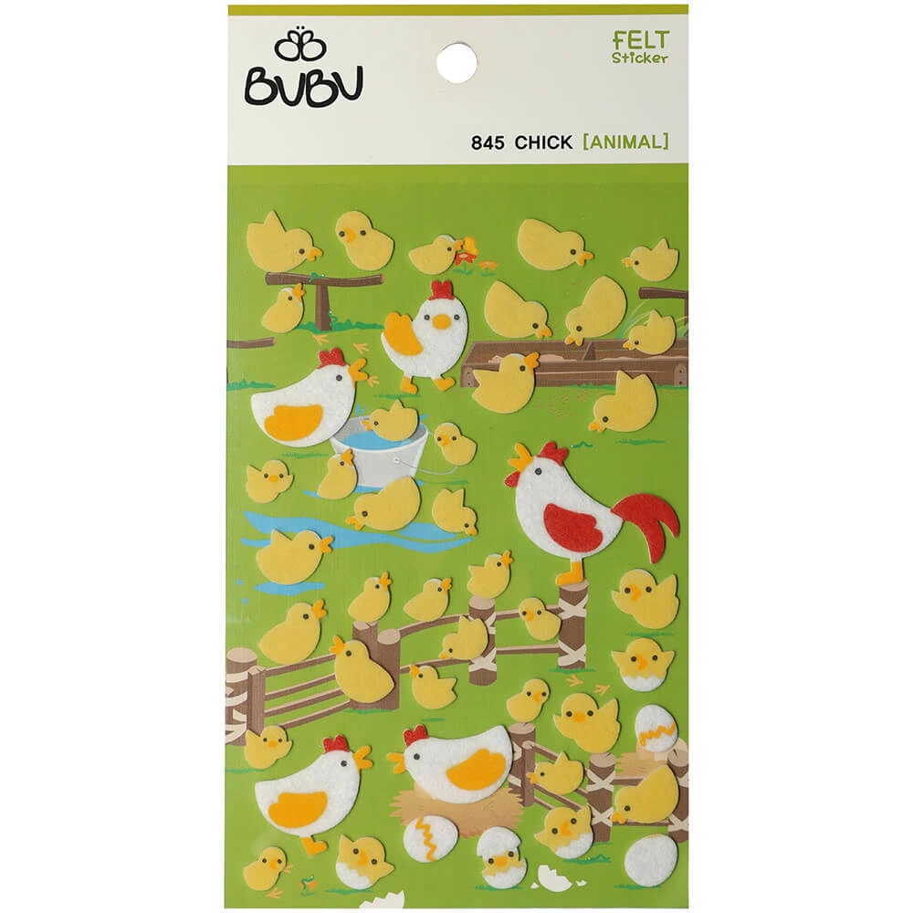 bu-bu-lux-kece-sticker-civcivler-55849299-sw1000sh1000 Bu-Bu Lüx Keçe Sticker Civcivler - Görsel 1