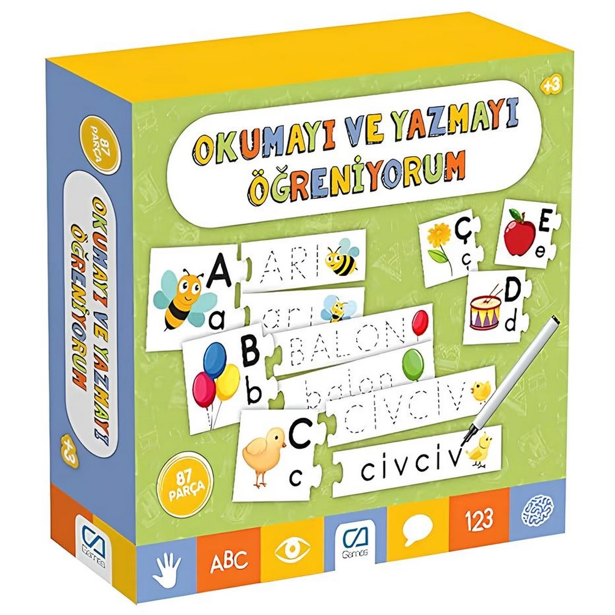 ca-games-okuma-yazmayi-ogreniyorum-5127-29802921-sw1200sh1200 Ca Games Okuma Yazmayı Öğreniyorum 5127 - Görsel 1