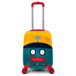 Coral High Kids Lacivert Çivit Robot Desenli Çocuk Valizi 16746