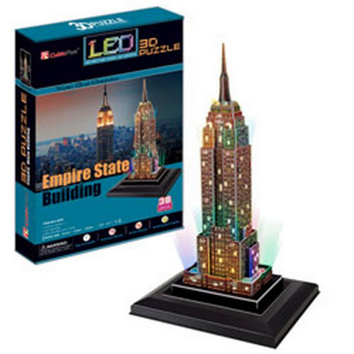cubicfun-3d-empire-state-binasi-abd-led-isik-seri-3d-puzzle-80247672-sw1200sh1200 CubicFun 3D Empire State Binası ABD LED Işık Seri 3D Puzzle - Görsel 1
