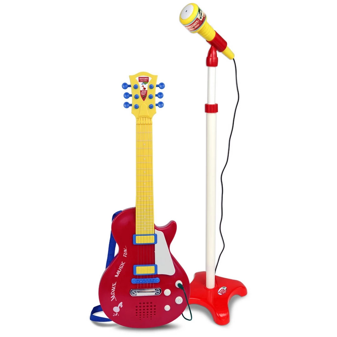 elektronik-ayakli-mikrofonlu-gitar-seti-kirmizi-63300352-sw1080sh1080 Elektronik Ayaklı Mikrofonlu Gitar Seti Kırmızı - Görsel 1
