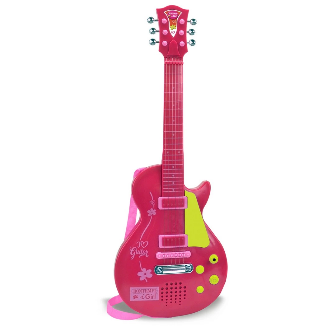 elektronik-tuslu-ve-telli-askili-pembe-gitar-9594787-sw1080sh1080 Elektronik Tuşlu ve Telli Askılı Pembe Gitar - Görsel 1