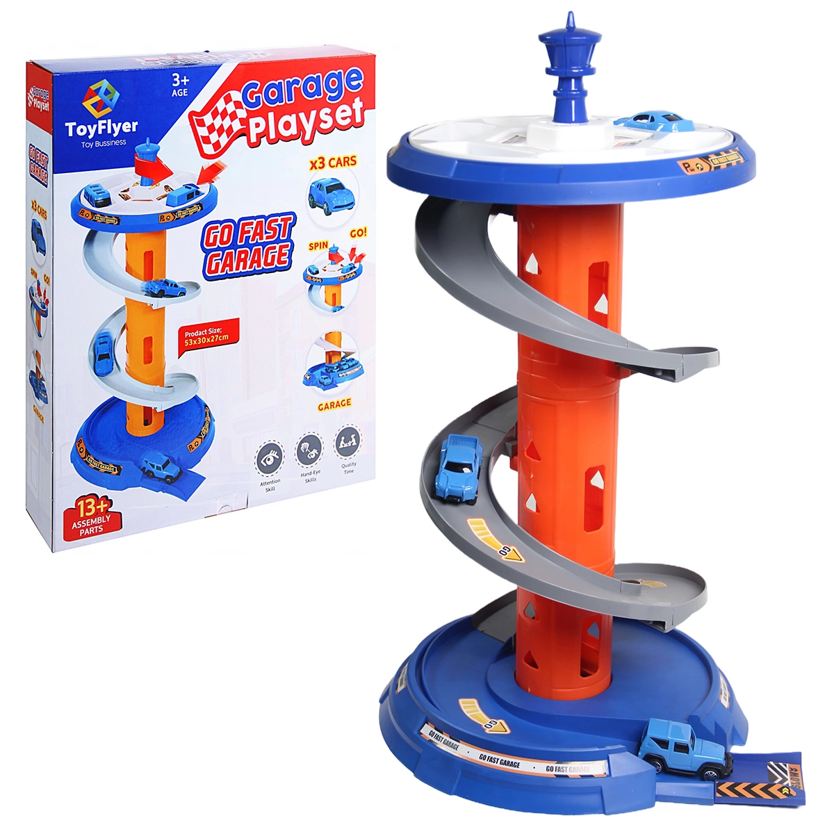 garage-playset-otopark-oyun-seti-46835640 Garage Playset Otopark Oyun Seti - Görsel 1