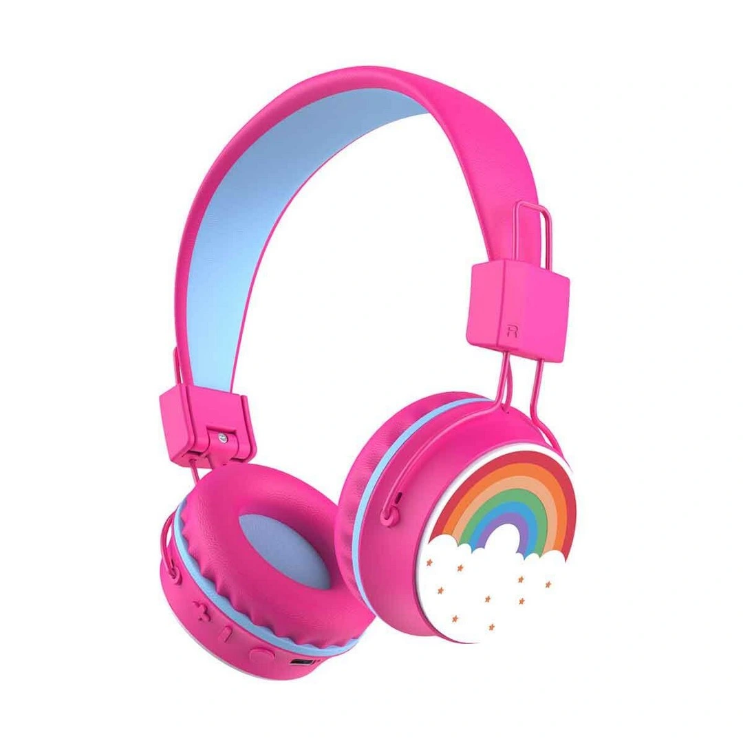 gokkusagi-desenli-bluetooth-kulak-ustu-kulaklik-83841817-sw1080sh1080 Gökkuşağı Desenli Bluetooth Kulak Üstü Kulaklık - Görsel 1