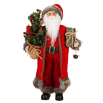 Gözlüklü Noel Baba Dekoratif Biblo 47 cm
