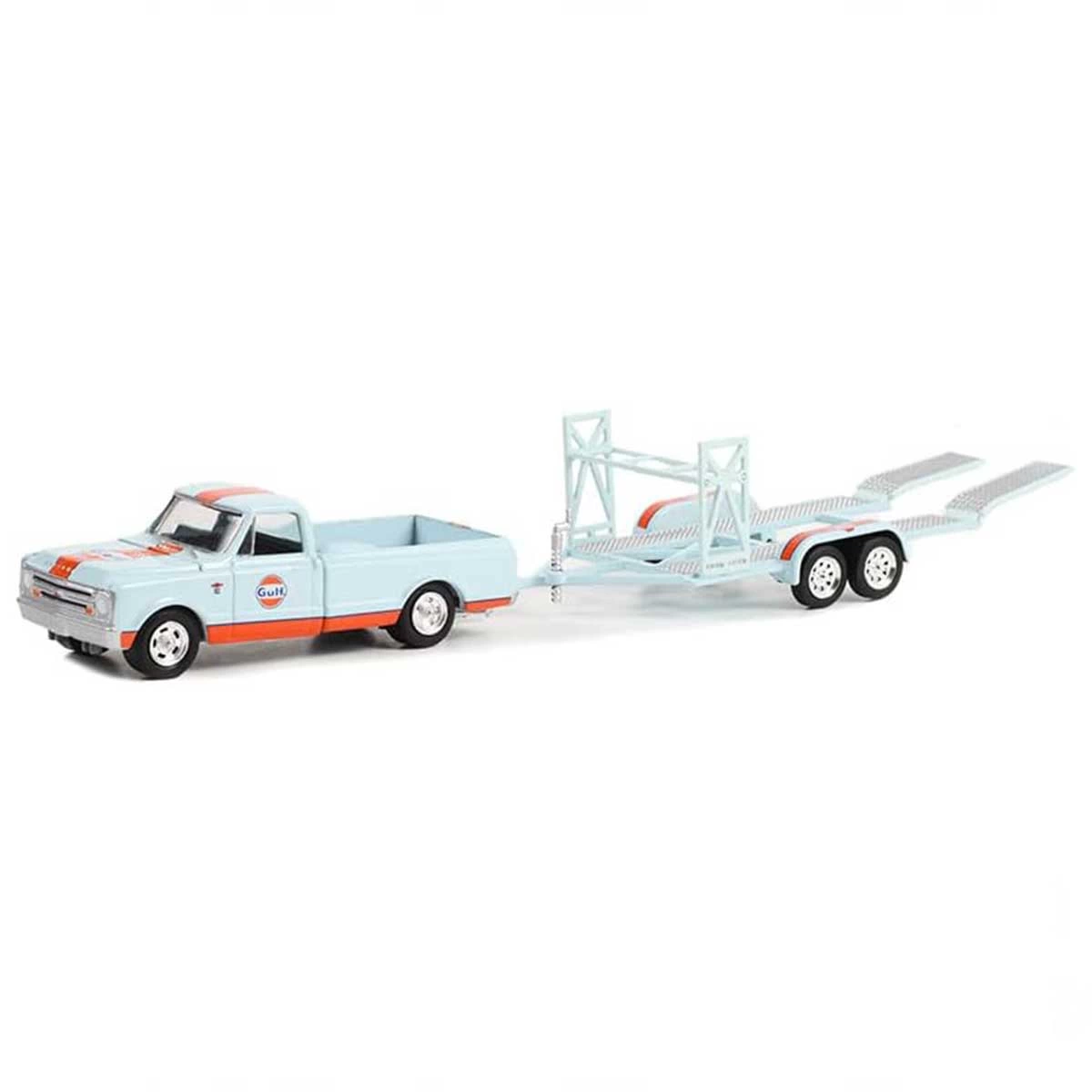 greenlight-1-64-1968-chevrolet-c-10-shortbed-and-tandem-car-88778713-sw1200sh1200 Greenlight 1:64 1968 Chevrolet C-10 Shortbed and Tandem Car - Görsel 1
