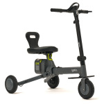 Igofor 3 Tekerlekli Katlanabilir Elektrikli Oturulabilir Scooter Gri EM301-G