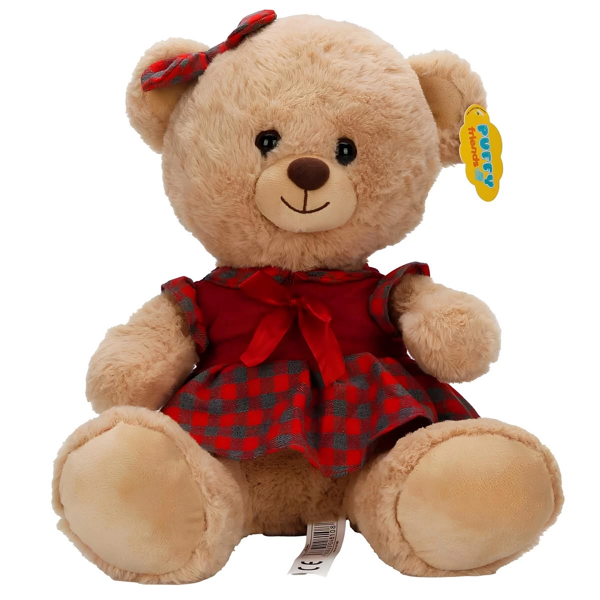 kiyafetli-pelus-ayi-32-cm-54366752-sw1200sh1200 Kıyafetli Peluş Ayı 32 cm - Görsel 1